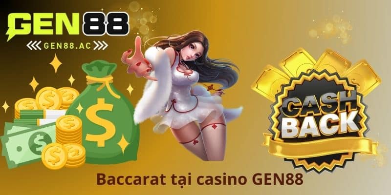 Baccarat tại casino GEN88