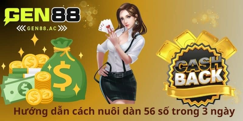 Hướng dẫn cách nuôi dàn 56 số trong 3 ngày
