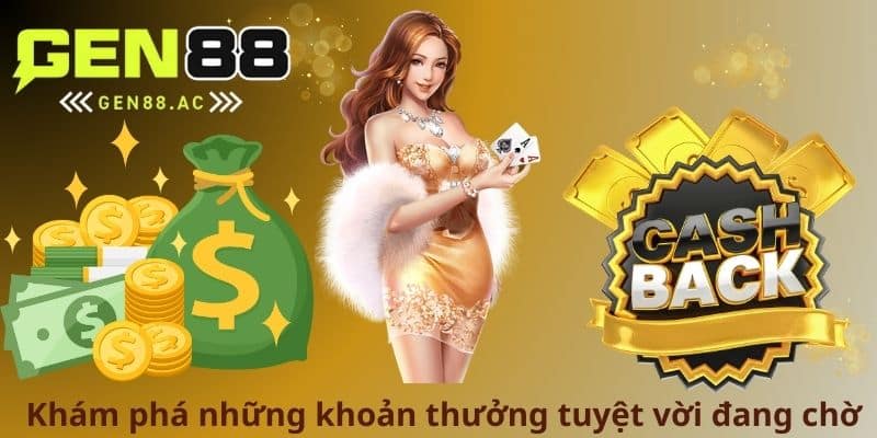 Khám phá những khoản thưởng tuyệt vời đang chờ đón