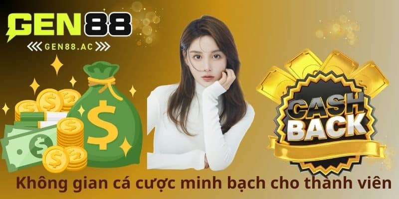 Không gian cá cược minh bạch cho thành viên
