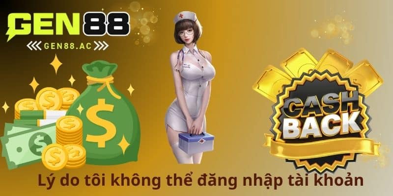 Lý do tôi không thể đăng nhập tài khoản