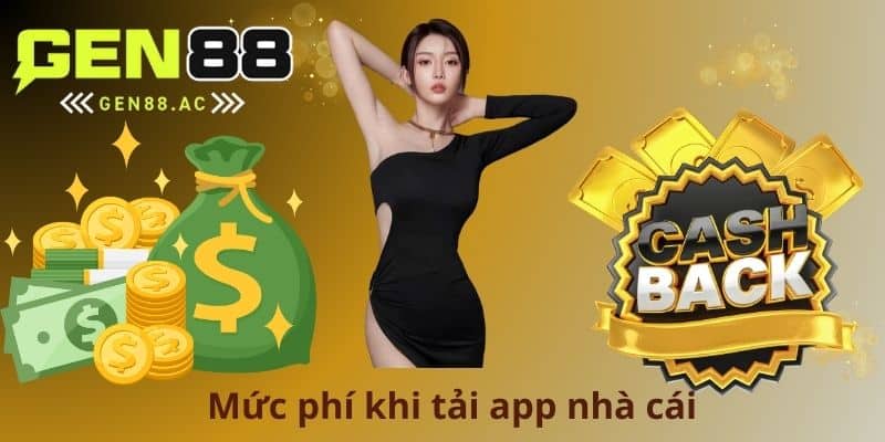 Mức phí khi tải app nhà cái