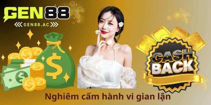 Nghiêm cấm hành vi gian lận