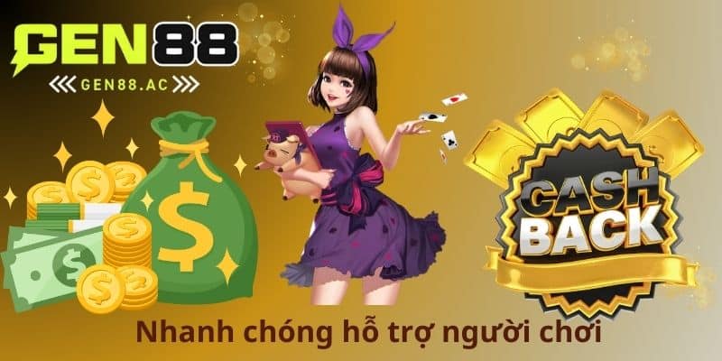 Nhanh chóng hỗ trợ người chơi