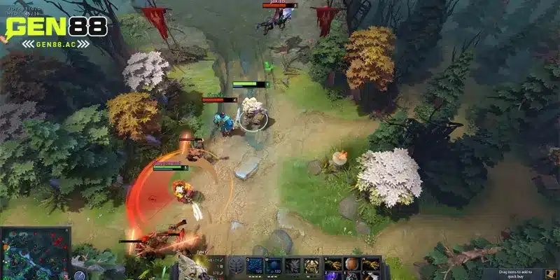 Các tính năng nổi bật khi cá cược Dota 2 tại GEN88