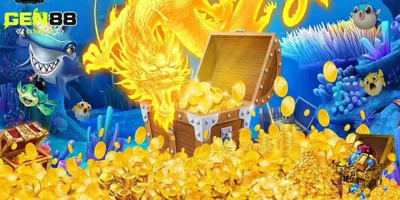 Hack game bắn cá ăn xu cùng GEN88